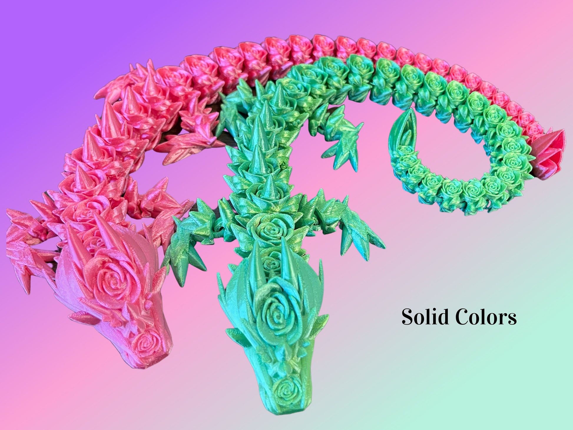 Rose Dragon - Design by Cinderwing3D (Authorized Reseller)