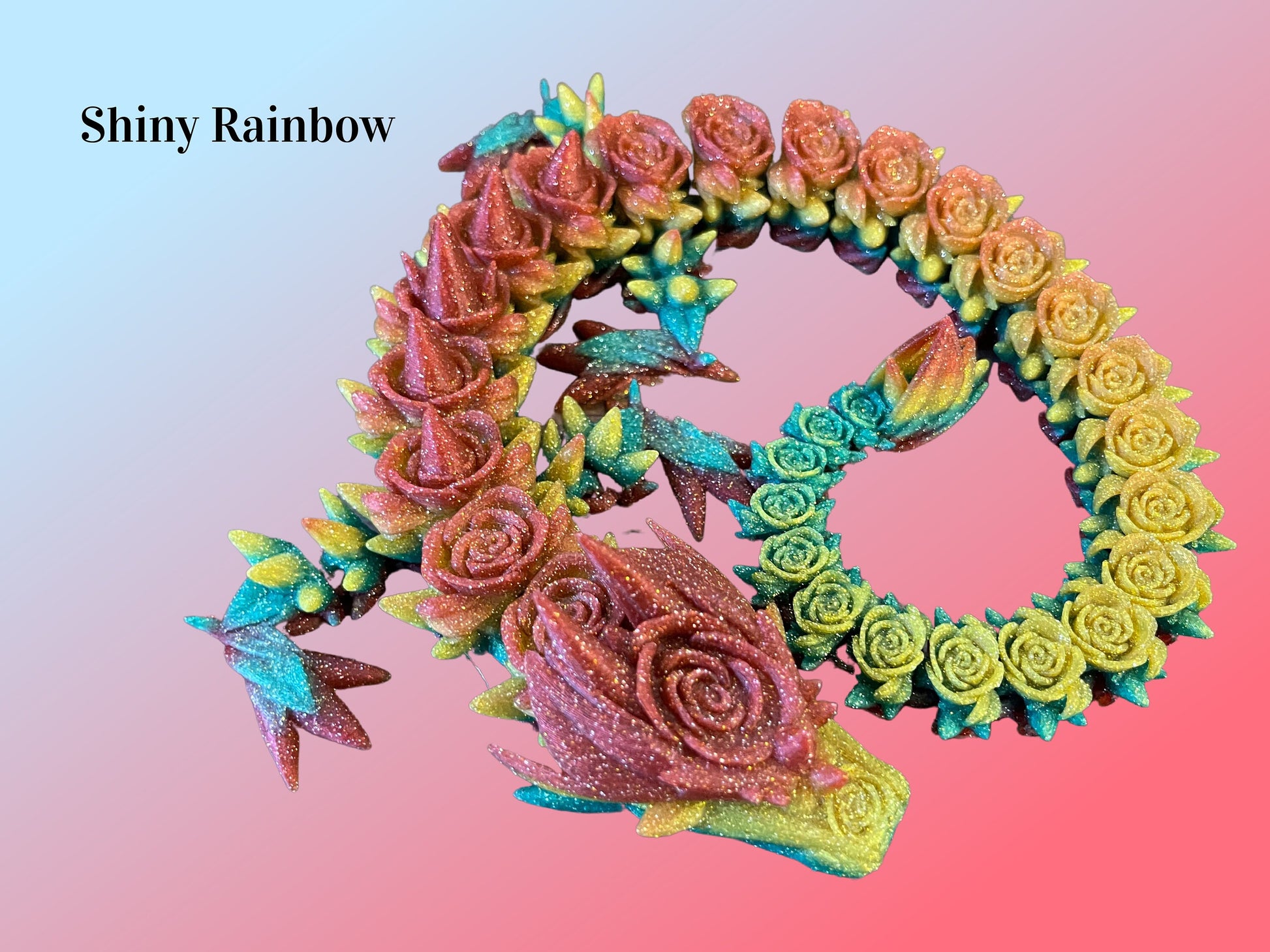 Rose Dragon - Design by Cinderwing3D (Authorized Reseller)