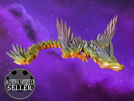 CrystalWing Dragon - Design by Cinderwing3D (Authorized Reseller)